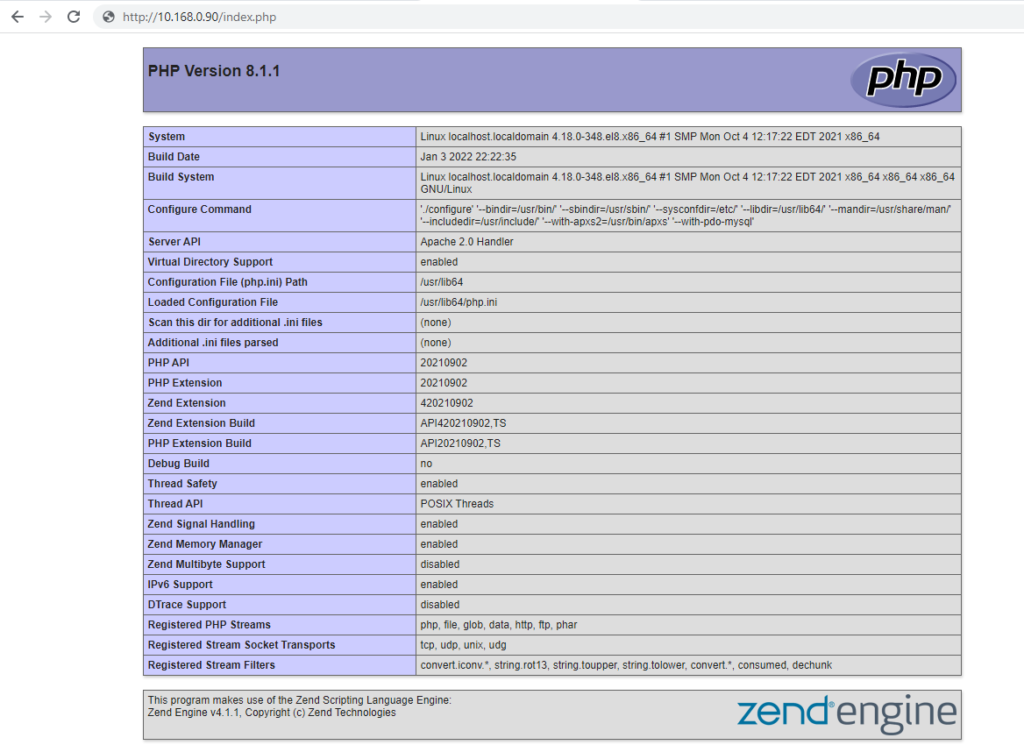 如何编译安装Apache+PHP8.1.1？ – cmdSchool